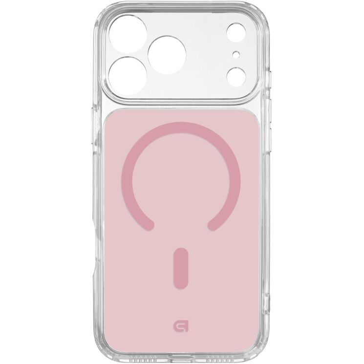 Захисний чохол ArmorStandart Clear Hybrid MagCase для iPhone 18 Pro Max / 17 Pro Max - Pink: фото 1 з 3