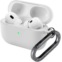 Защитный чехол ArmorStandart Hang Case для AirPods Pro 3 - White: фото 1 из 2