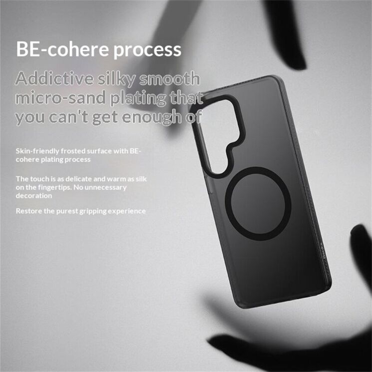 Захисний чохол BENKS Matte Case MagSafe для Samsung Galaxy S26 Ultra (S948) - Black: фото 2 з 7