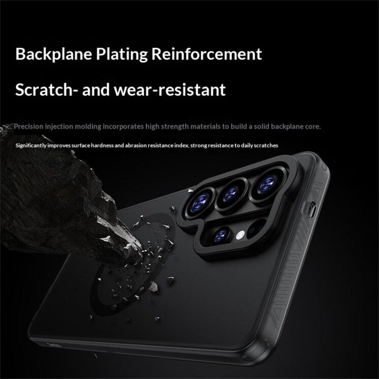 Захисний чохол BENKS Matte Case MagSafe для Samsung Galaxy S26 Ultra (S948) - Black: фото 4 з 7