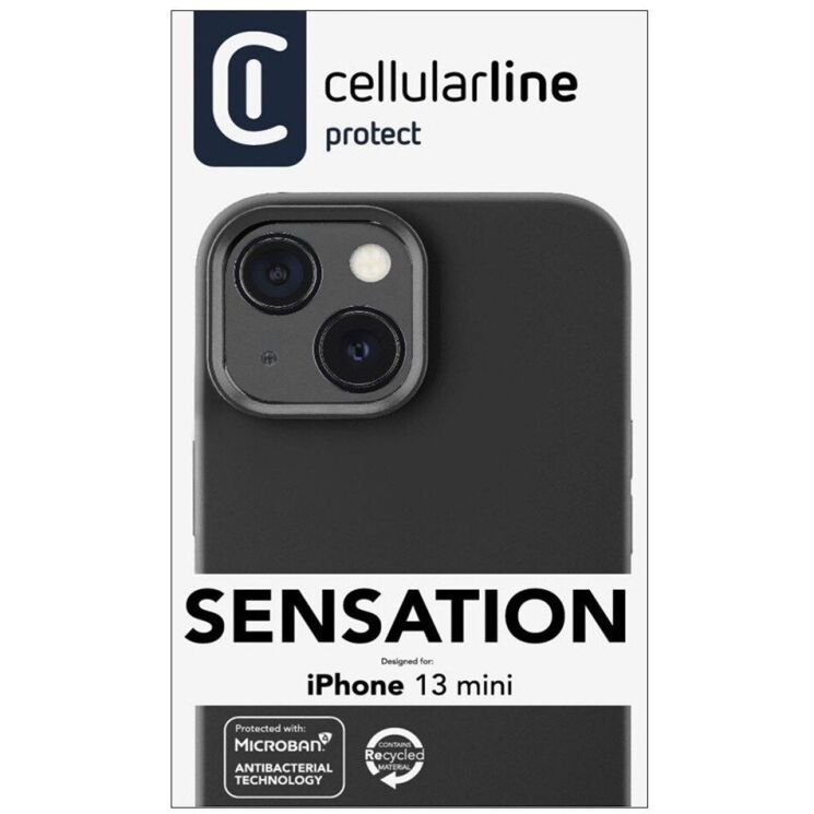 Защитный чехол Cellularline Sensation Mag для Apple iPhone 13 mini (SENSATIONIPH13MINK) - Black: фото 4 из 4