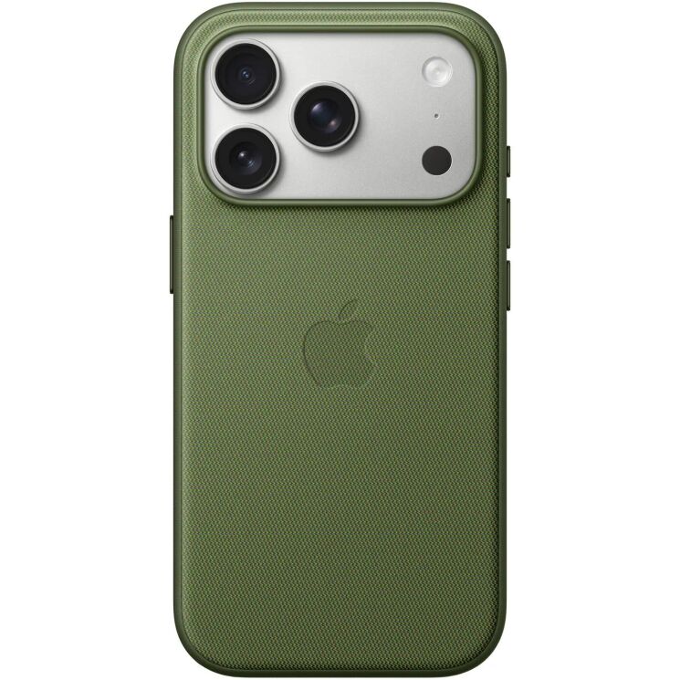 Защитный чехол Copiex TechWoven with MagSafe для iPhone 17 Pro - Green: фото 1 из 2