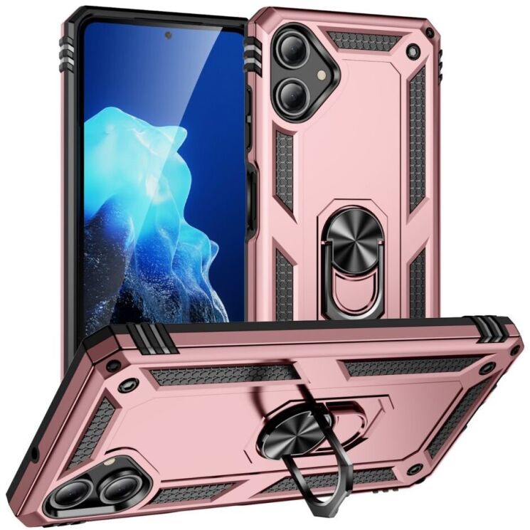 Защитный чехол Deexe Armor Case для Samsung Galaxy A06 (A065) - Rose Gold: фото 1 из 7