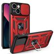 Захисний чохол Deexe Armor Shield для Apple iPhone 13 - Red (370811R)
