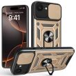 Захисний чохол Deexe Armor Shield для Apple iPhone 16e - Gold (378227F)