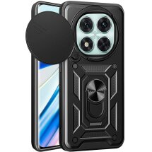 Защитный чехол Deexe Armor Shield для Xiaomi Redmi Note 14 Pro 5G / Poco X7 - Black: фото 1 из 10