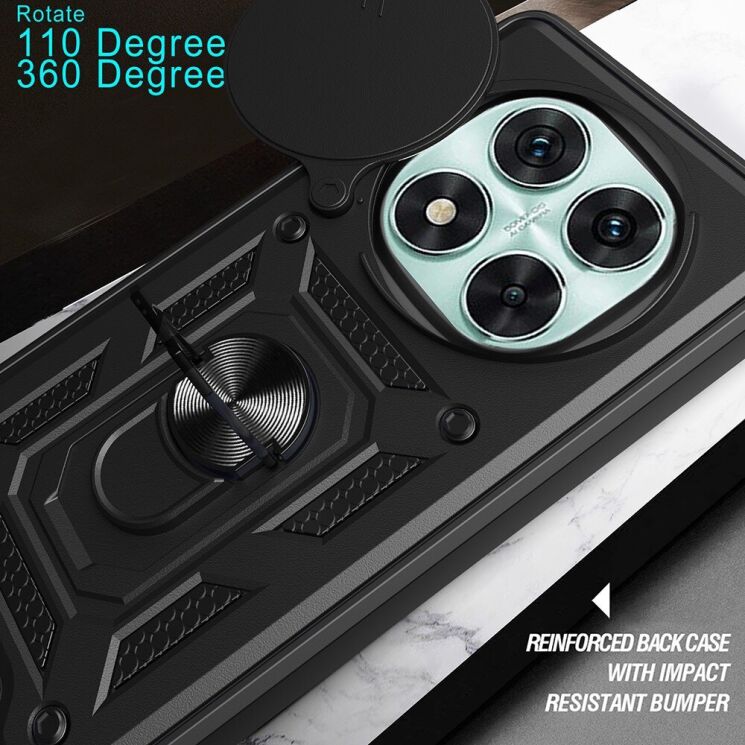 Защитный чехол Deexe Armor Shield для Xiaomi Redmi Note 14 Pro 5G / Poco X7 - Red: фото 8 из 10