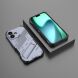 Захисний чохол Deexe Bibercas для Apple iPhone 17 - Grey (387230H). Фото 5 з 6