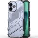 Захисний чохол Deexe Bibercas для Apple iPhone 17 - Grey (387230H). Фото 1 з 6
