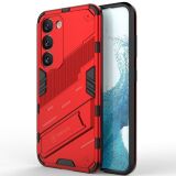 Захисний чохол Deexe Bibercas для Samsung Galaxy S23 Plus - Red (317813R)