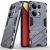 Захисний чохол Deexe Bibercas для Xiaomi Redmi Note 13 Pro 4G / Poco M6 Pro - Dark Blue: фото 1 з 7