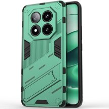 Защитный чехол Deexe Bibercas для Xiaomi Redmi Note 14 Pro 5G - Green: фото 1 из 6