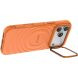 Захисний чохол Deexe Bibercas Ripple для iPhone 18 Pro Max / 17 Pro Max - Orange (423829O). Фото 3 з 9