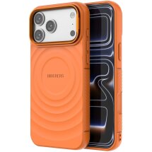 Захисний чохол Deexe Bibercas Ripple для iPhone 18 Pro Max / 17 Pro Max - Orange: фото 1 з 9