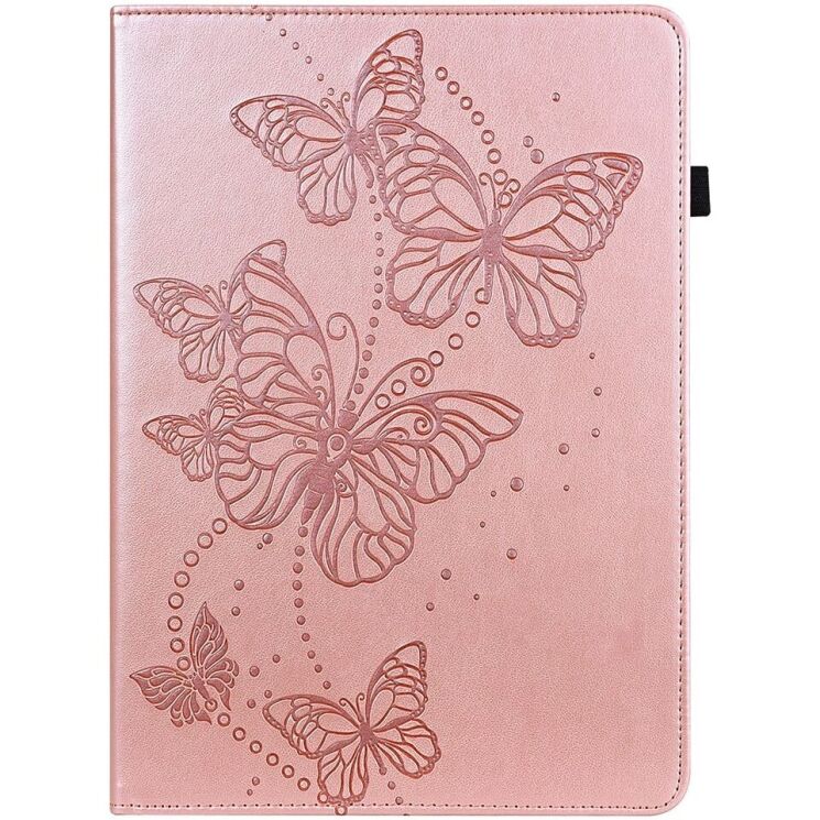 Захисний чохол Deexe Butterfly для Xiaomi Redmi Pad SE - Rose Gold: фото 3 з 9