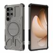 Защитный чехол Deexe Clear Bibercas для Samsung Galaxy S25 Ultra (S938) - Black (379530B)