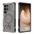 Захисний чохол Deexe Clear Bibercas для Samsung Galaxy S25 Ultra (S938) - Black: фото 1 з 7