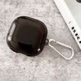 Захисний чохол Deexe Clear Case для Samsung Galaxy Buds Live / Buds Pro / Buds 2 / Buds 2 Pro / Buds FE - Grey: фото 1 з 4