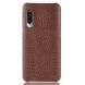 Захисний чохол Deexe Croco Style для Xiaomi Mi CC9 / Mi 9 Lite - Brown (243414Z). Фото 3 з 4