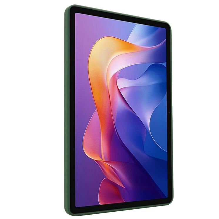 Защитный чехол Deexe Crystal Kickstand для Xiaomi Redmi Pad 2 - Green: фото 3 из 11