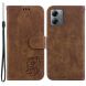 Захисний чохол Deexe Cute Tiger (FP) для Motorola Moto G14 - Brown (335531Z). Фото 1 з 8