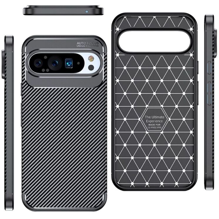 Защитный чехол Deexe Fusion для Google Pixel 9 - Black: фото 9 из 9