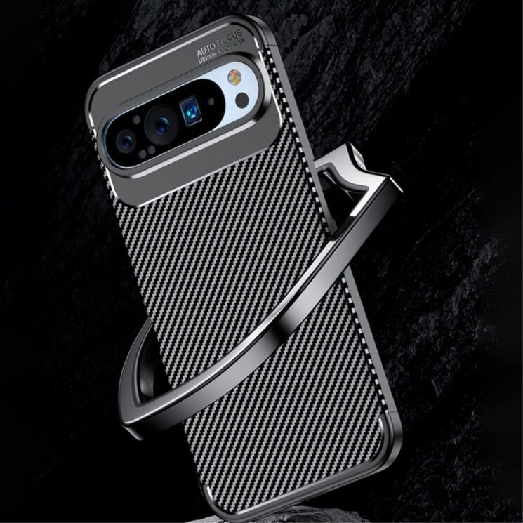 Защитный чехол Deexe Fusion для Google Pixel 9 - Black: фото 7 из 9