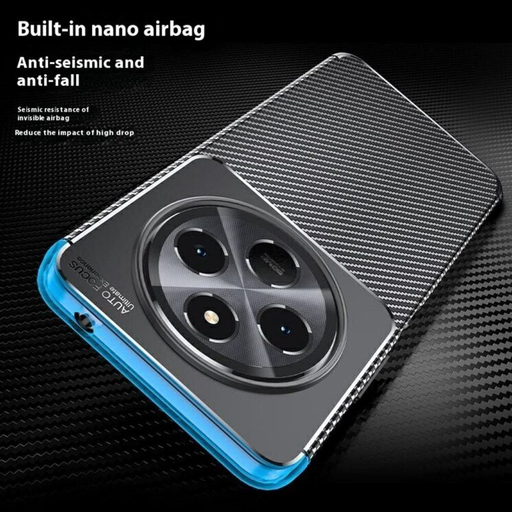 Защитный чехол Deexe Fusion для Xiaomi Redmi 14C / Redmi A4 5G / Poco C75 - Black: фото 3 из 7