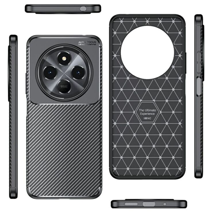 Защитный чехол Deexe Fusion для Xiaomi Redmi 14C / Redmi A4 5G / Poco C75 - Black: фото 7 из 7
