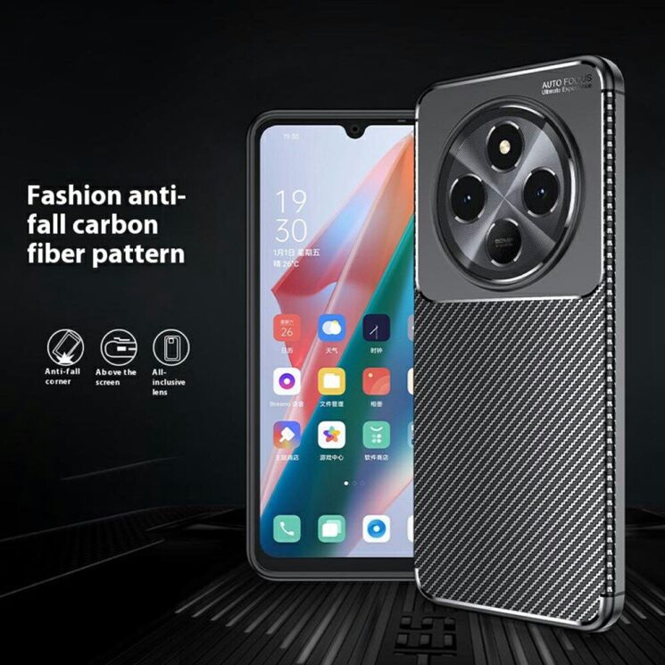 Защитный чехол Deexe Fusion для Xiaomi Redmi 14C / Redmi A4 5G / Poco C75 - Black: фото 2 из 7
