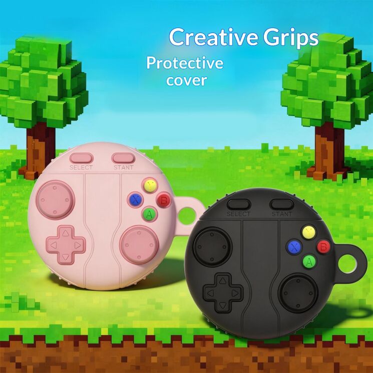 Захисний чохол Deexe Gamepad Clip для Apple AirTag - Pink (274030P) Захисний чохол Deexe Gamepad Clip для Apple AirTag - Pink: фото 6 з 6