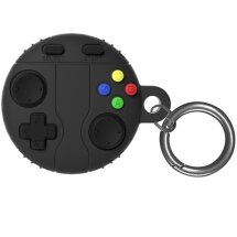 Захисний чохол Deexe Gamepad Clip для Apple AirTag - Dark Grey: фото 1 з 6