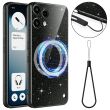 Захисний чохол Deexe Glitter Case with MagSafe для Nothing Phone (3a) Lite - Black (405429B)