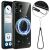 Захисний чохол Deexe Glitter Case with MagSafe для Nothing Phone (3a) Lite - Black: фото 1 з 7