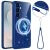 Защитный чехол Deexe Glitter Case with MagSafe для Samsung Galaxy S25 FE (S731) - Blue: фото 1 из 7