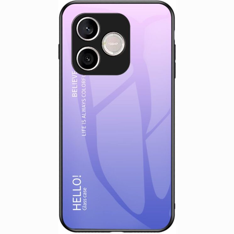 Защитный чехол Deexe Gradient Color для Honor 600 Lite - Pink / Purple: фото 1 из 8