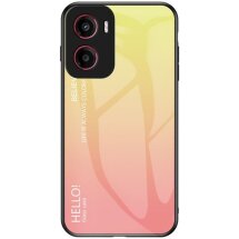 Защитный чехол Deexe Gradient Color для Motorola Moto G05 - Yellow: фото 1 из 11