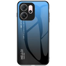 Захисний чохол Deexe Gradient Color для OPPO Reno 14 F/FS - Blue / Black: фото 1 з 6