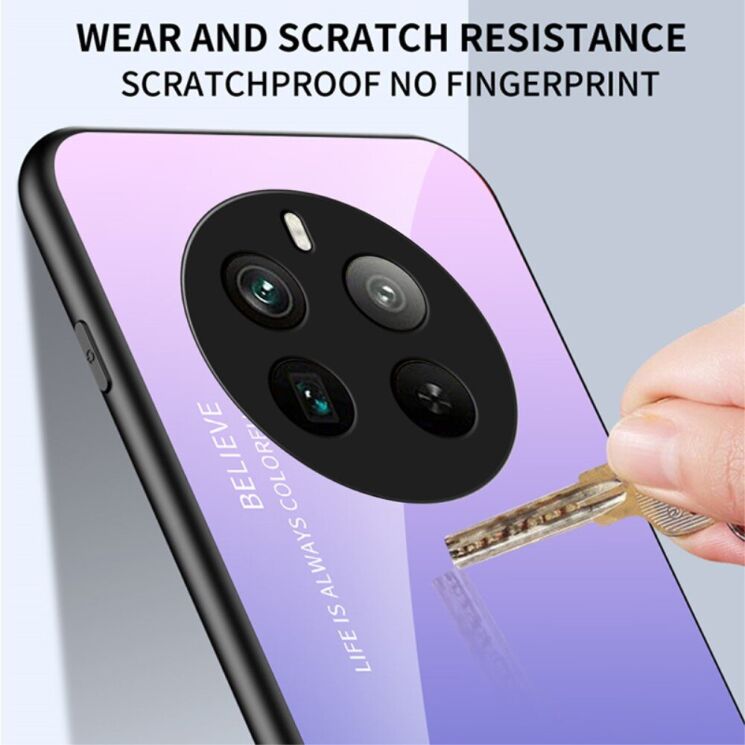 Защитный чехол Deexe Gradient Color для Realme 12 Pro / 12 Pro+ - Black / Grey: фото 4 из 7