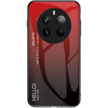 Защитный чехол Deexe Gradient Color для Realme 12 Pro / 12 Pro+ - Black / Red: фото 1 из 7