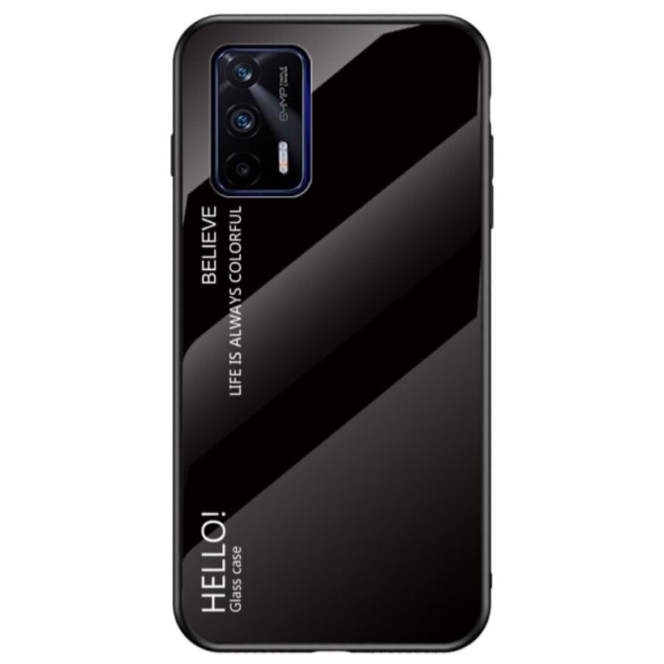 Защитный чехол Deexe Gradient Color для Realme GT - Black: фото 1 из 9