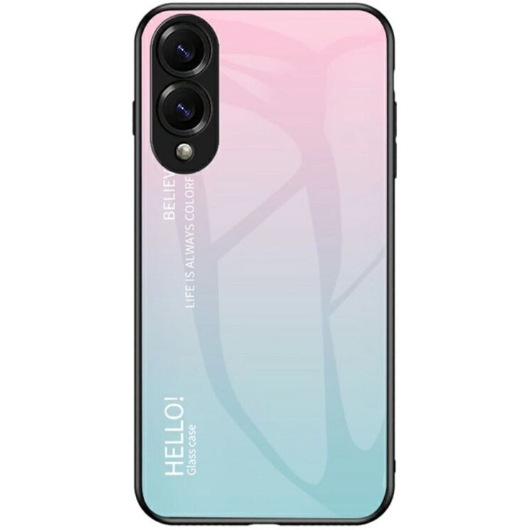 Захисний чохол Deexe Gradient Color для Samsung Galaxy S25 Edge (S937) - Pink / Blue: фото 1 з 10