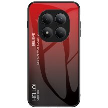 Защитный чехол Deexe Gradient Color для Xiaomi Redmi Note 15 Pro Plus / Poco M8 Pro - Red / Black: фото 1 из 7