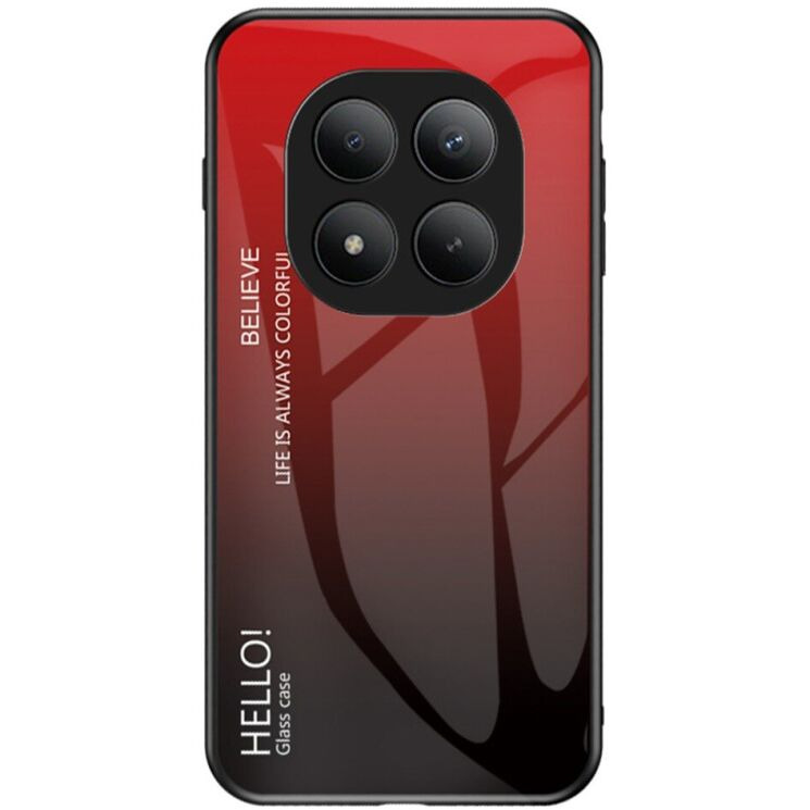 Защитный чехол Deexe Gradient Color для Xiaomi Redmi Note 15 Pro Plus / Poco M8 Pro - Red / Black: фото 1 из 7