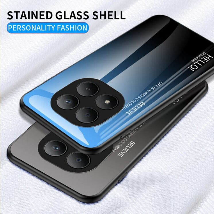 Защитный чехол Deexe Gradient Color для Xiaomi Redmi Note 15 Pro Plus / Poco M8 Pro - Red / Black: фото 6 из 7