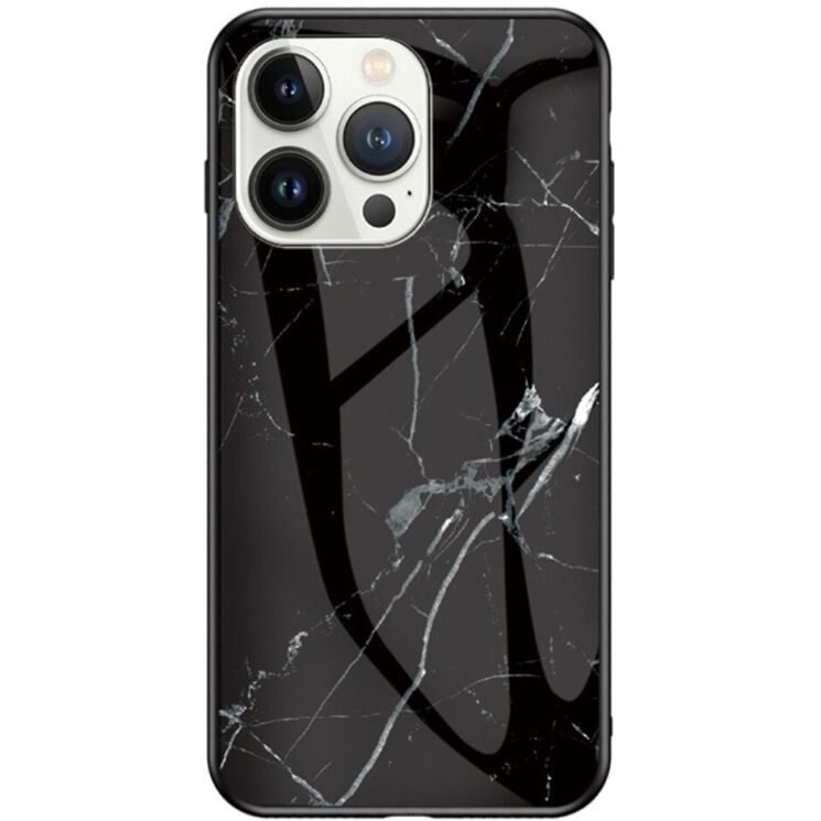 Защитный чехол Deexe Gradient Pattern для Apple iPhone 16 Pro Max - Black: фото 1 из 8