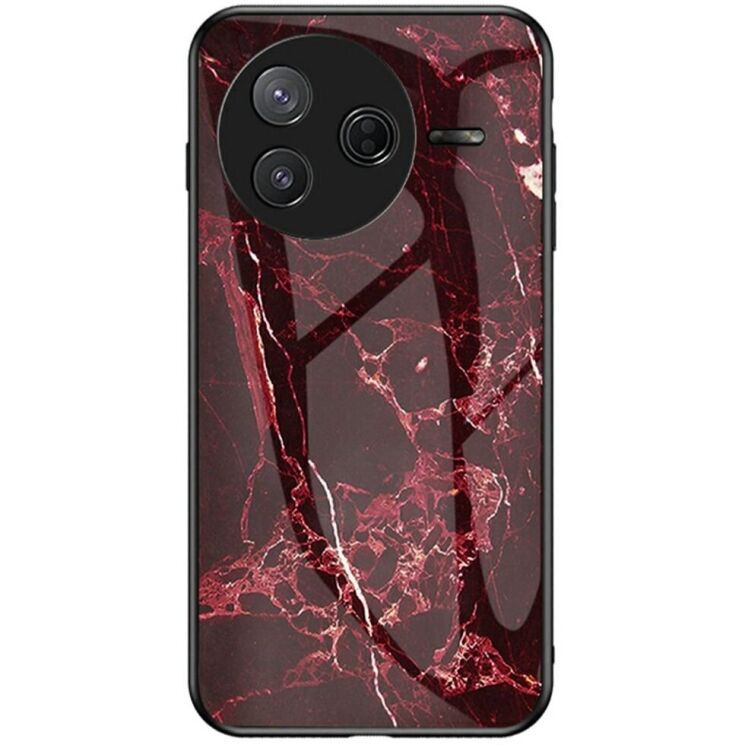 Захисний чохол Deexe Gradient Pattern для Xiaomi Poco F7 Pro - Red: фото 1 з 8