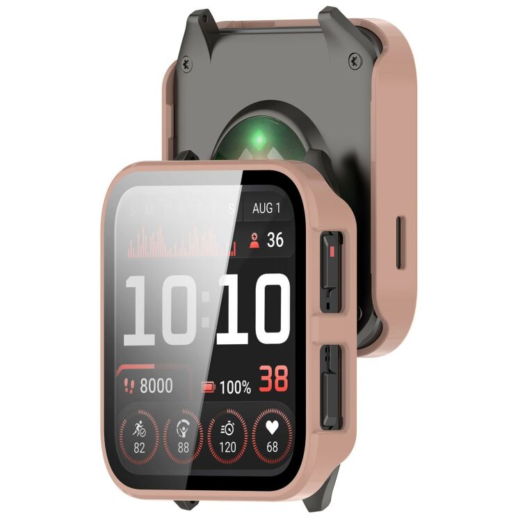 Захисний чохол Deexe Hard Frame для Garmin Venu X1 - Pink (386203P) Захисний чохол Deexe Hard Frame для Garmin Venu X1 - Pink: фото 2 з 3