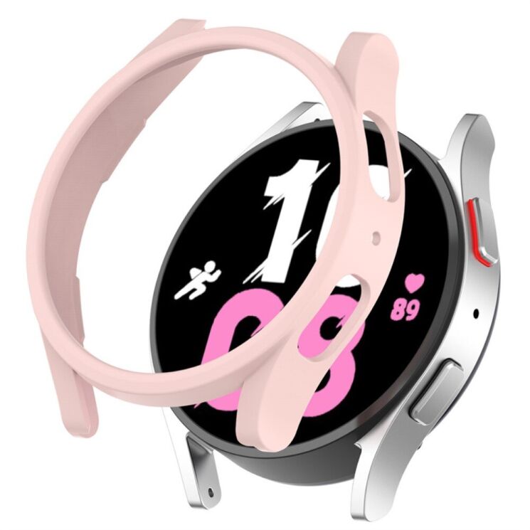Защитный чехол Deexe Hard Frame для Samsung Galaxy Watch 4 / 5 (40mm) - Pink: фото 1 из 7