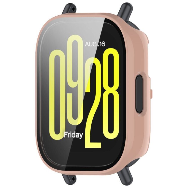 Защитный чехол Deexe Hard Frame для Xiaomi Redmi Watch 5 Lite - Pink: фото 5 из 6